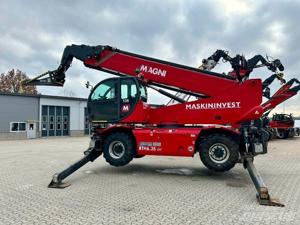 Magni RTH 6.35 Teleskopowe ładowarki kołowe