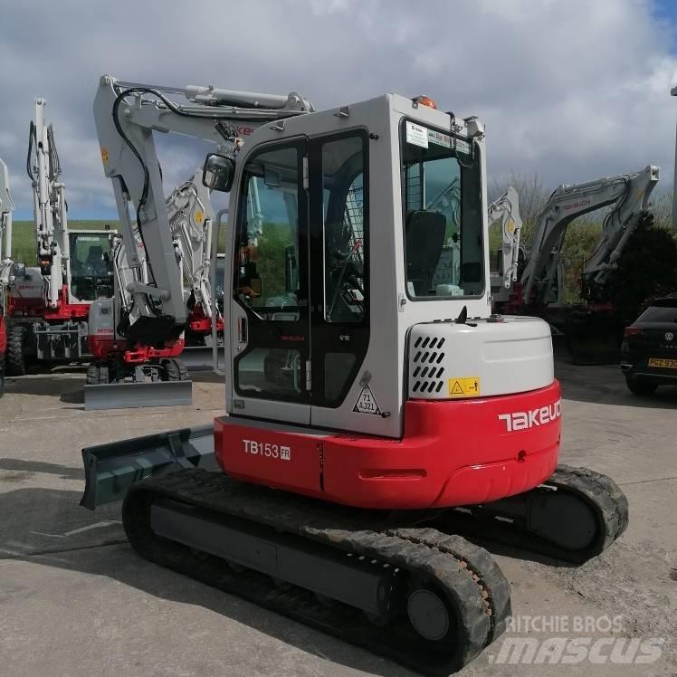Takeuchi TB153FR Minikoparki