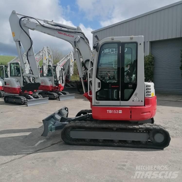 Takeuchi TB153FR Minikoparki