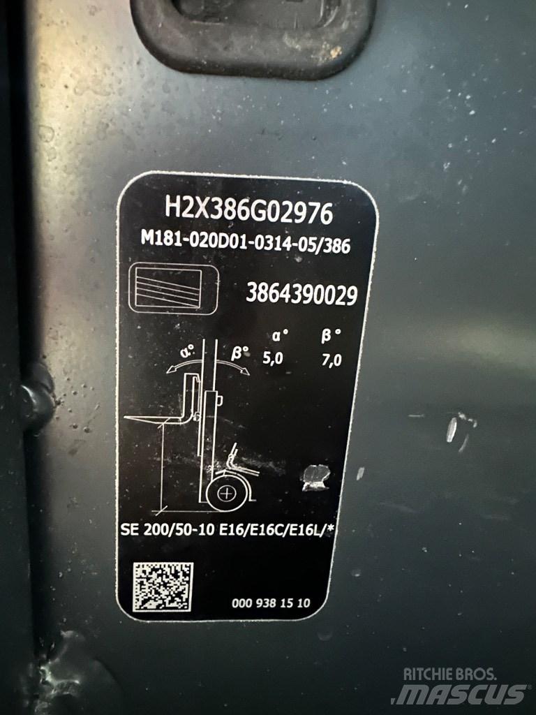 Linde E20L-02 Wózki elektryczne