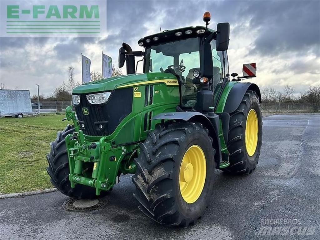 John Deere 6r 250 Ciągniki rolnicze