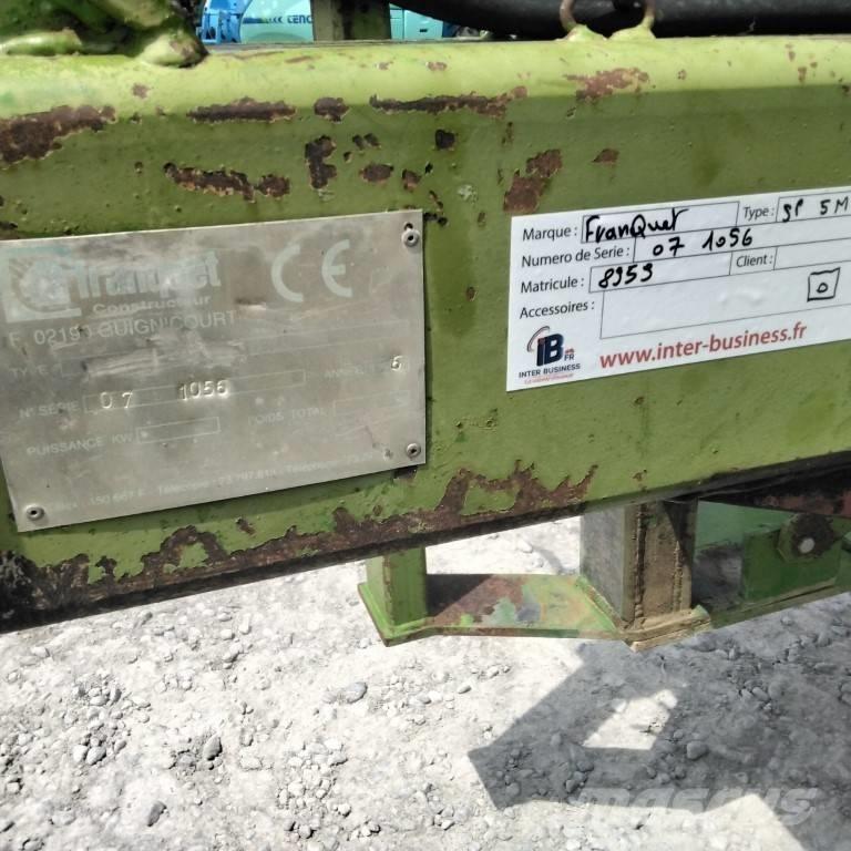 Franquet SP Inne maszyny i akcesoria uprawowe