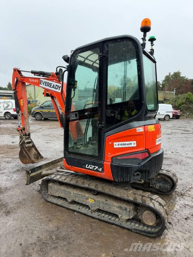 Kubota U 27-4 Minikoparki
