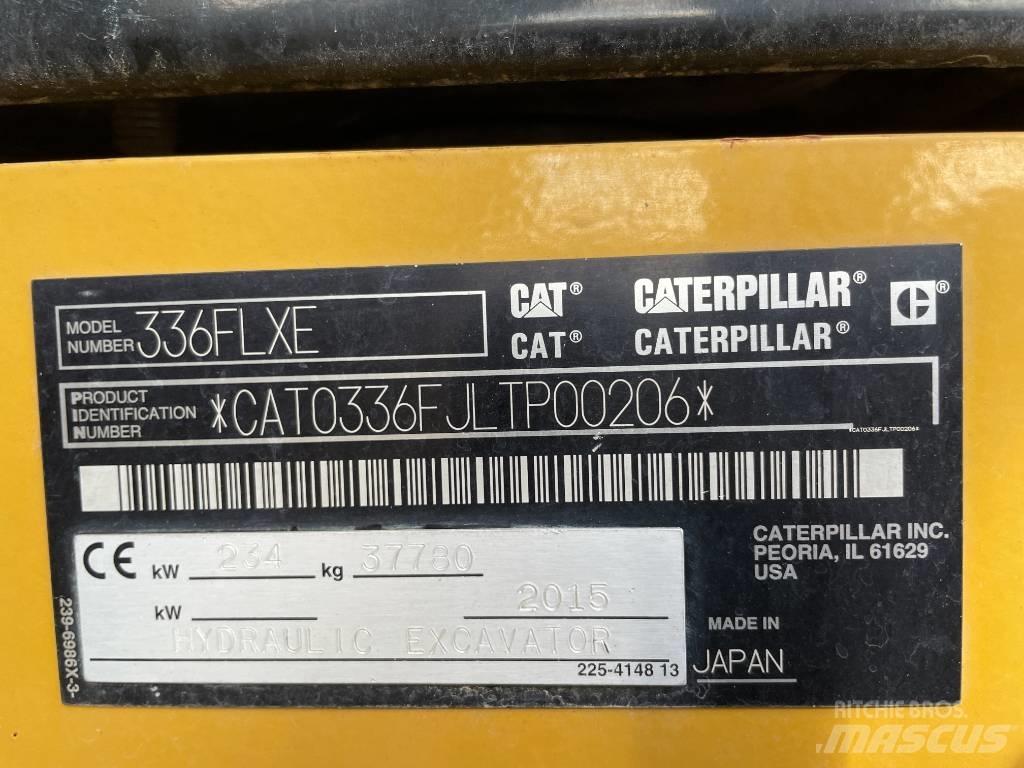 CAT 336 FLXE Koparki gąsienicowe