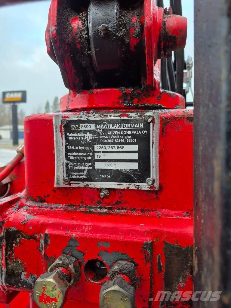 Evi 2600 Przyczepy leśne