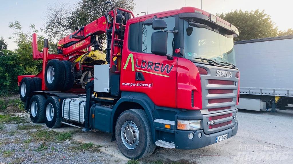 Scania R500 Samochody do przewozu drewna