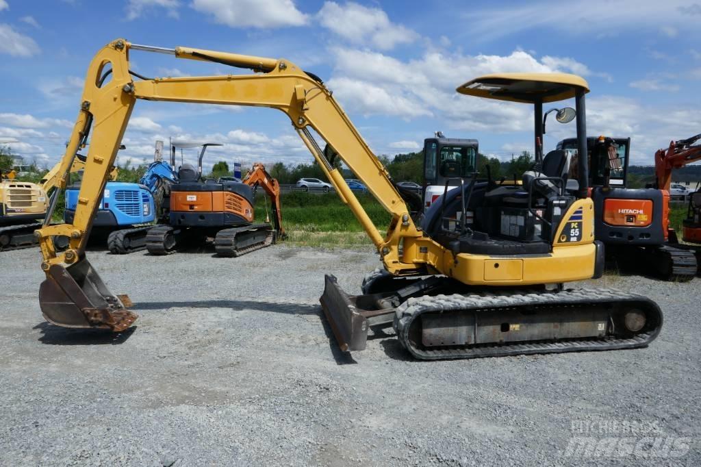 Komatsu PC 55 MR-3 Minikoparki