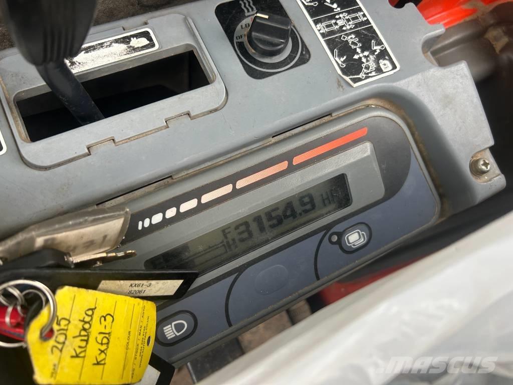 Kubota KX61-3 Minikoparki