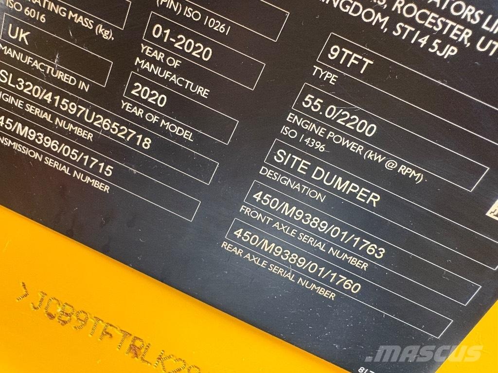 JCB 9TFT Wozidła kolebkowe
