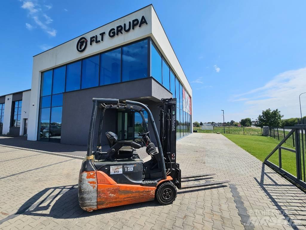 Toyota 8 FBET 18 Wózki elektryczne