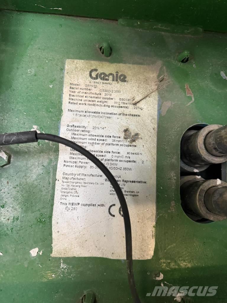 Genie GS 1932 Podnośniki nożycowe