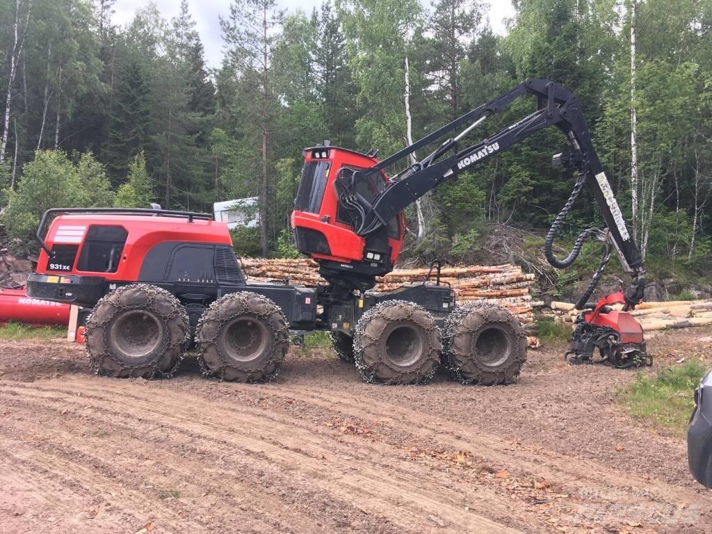 Komatsu 931 XC Harwestery