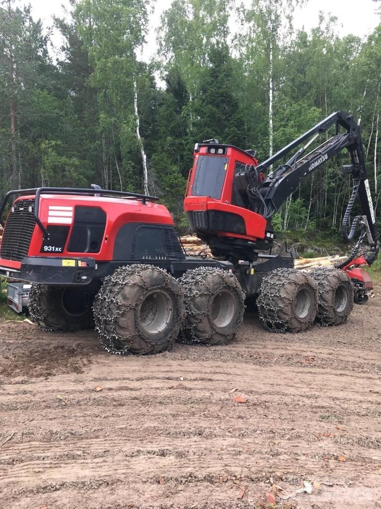 Komatsu 931 XC Harwestery