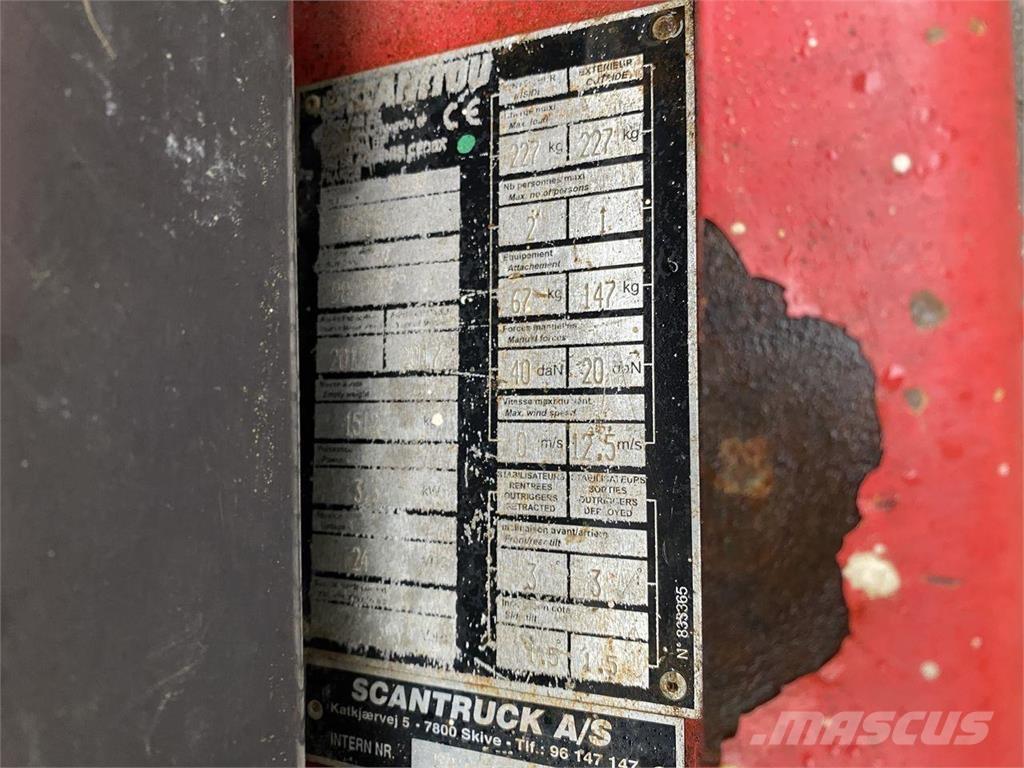 Manitou 78SEC Podnośniki nożycowe