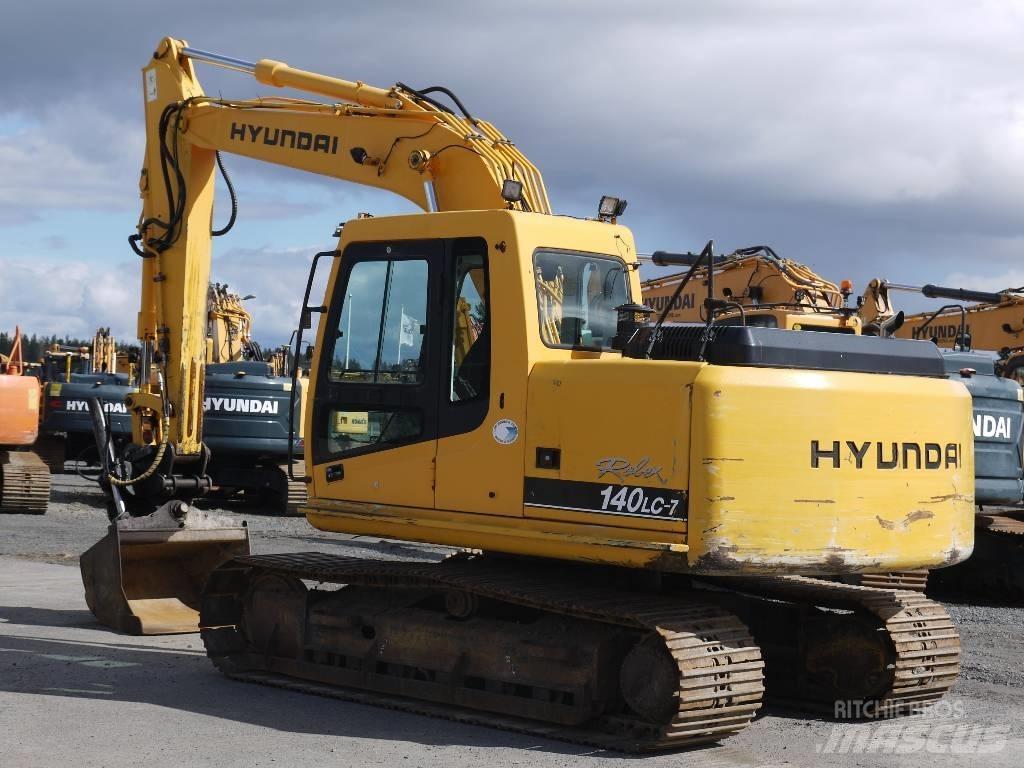 Hyundai R 140 LC-7 Koparki gąsienicowe