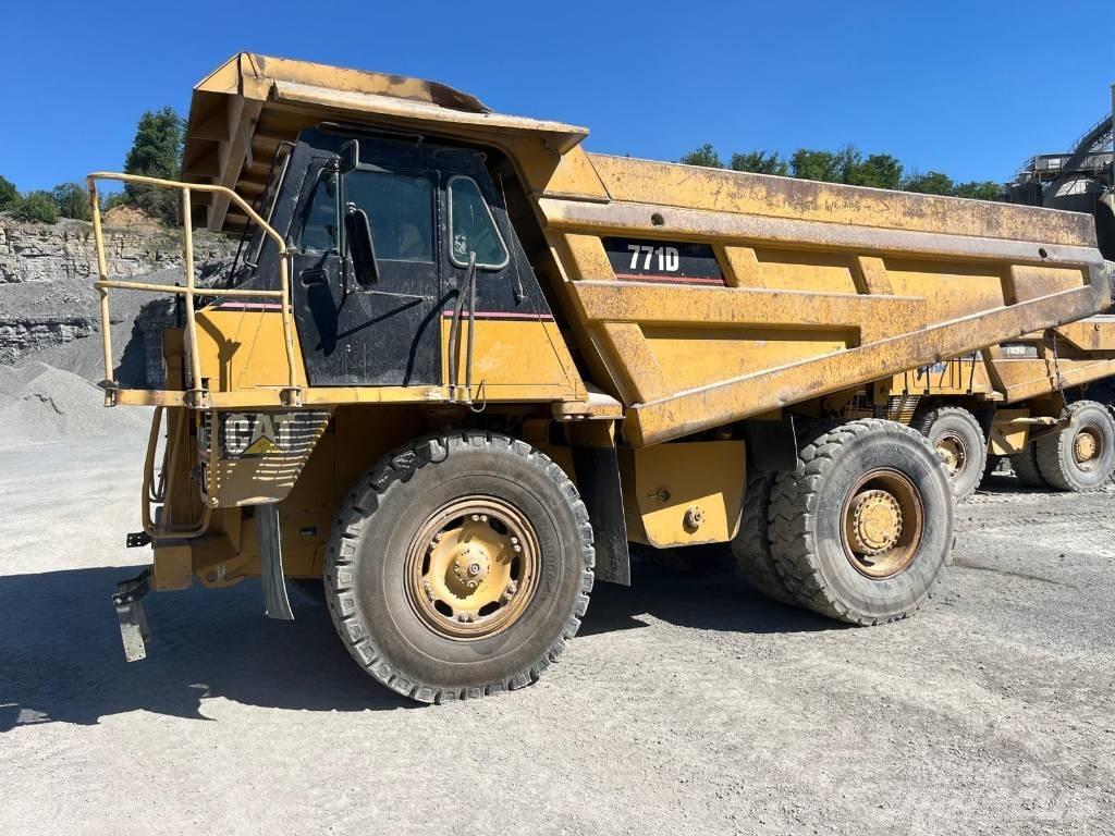 CAT 771D Wozidła sztywnoramowe