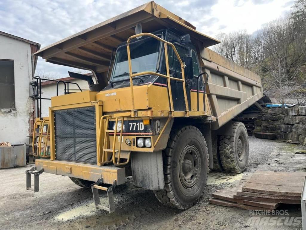 CAT 771D Wozidła sztywnoramowe