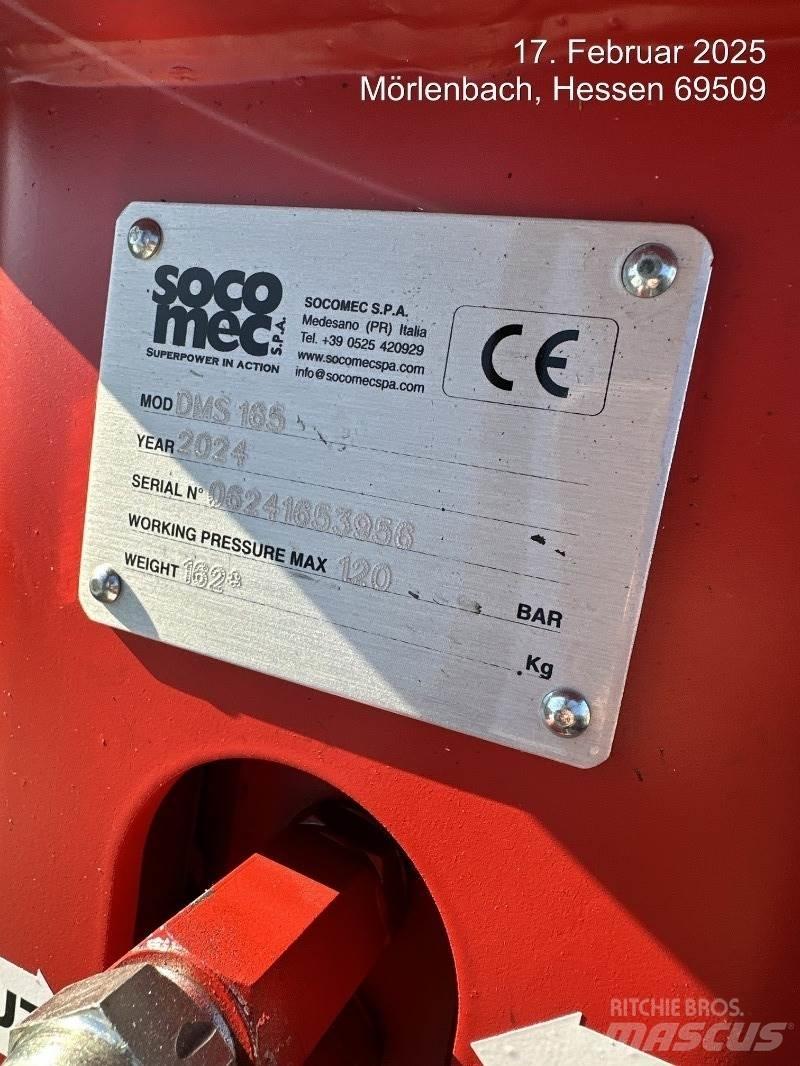 Socomec DMS165 Hydrauliczne młoty do palowania