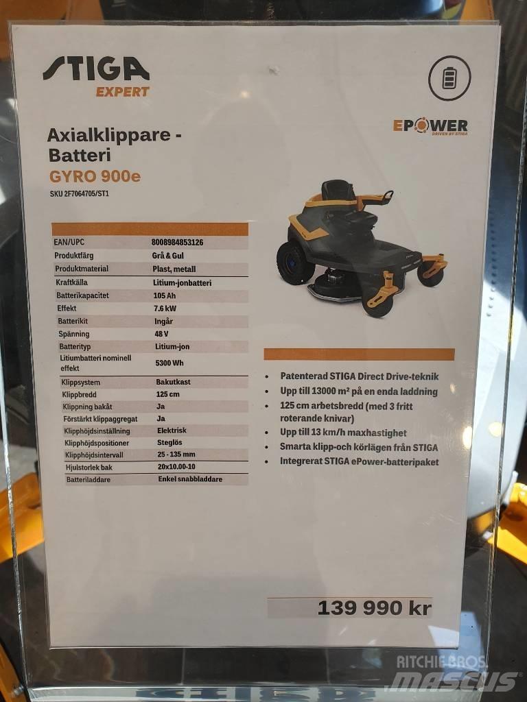 Stiga GYRO 900E DEMO Kosiarki ogrodowe