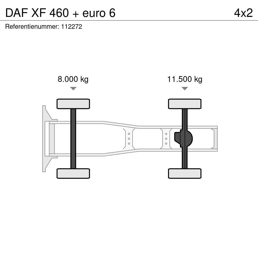 DAF XF 460 + euro 6 Ciągniki siodłowe