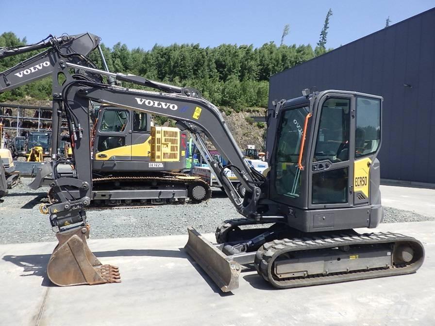 Volvo ECR 50 F Minikoparki