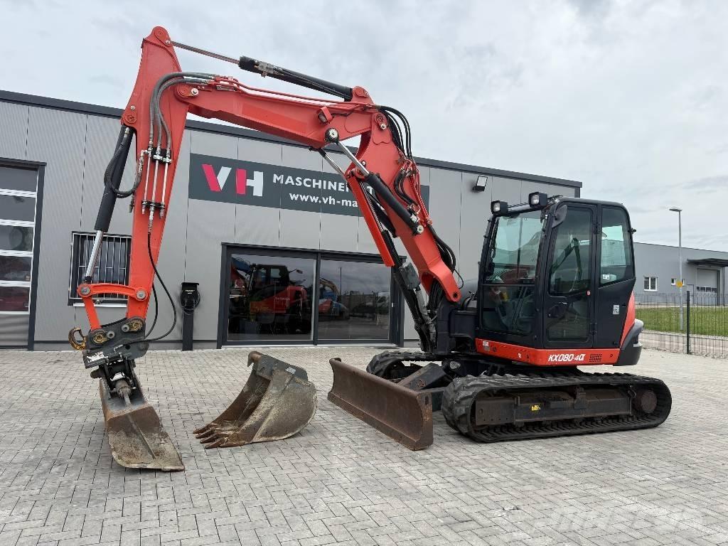 Kubota KX 080-4 Midikoparki  7t - 12t