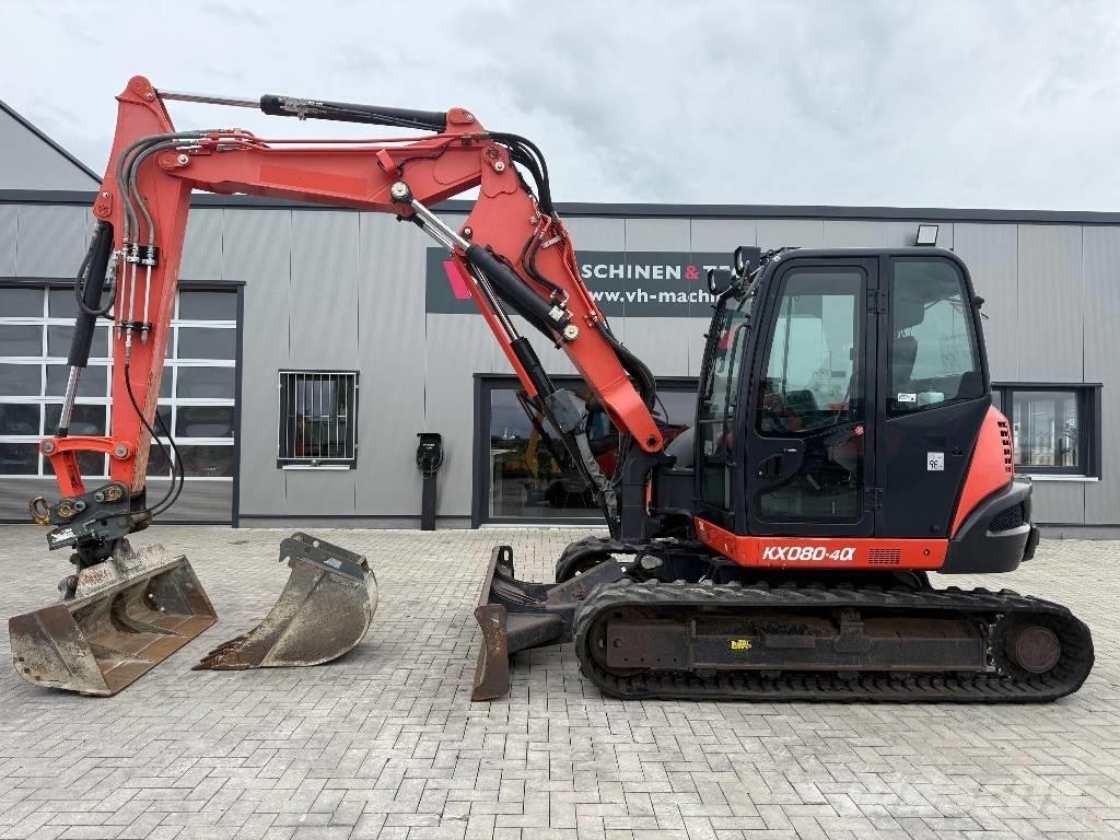 Kubota KX 080-4 Midikoparki  7t - 12t
