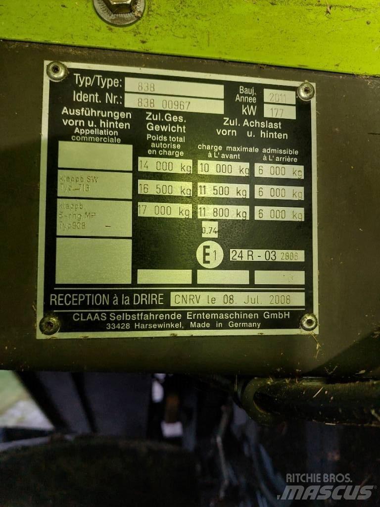 CLAAS Tucano 430 Kombajny zbożowe