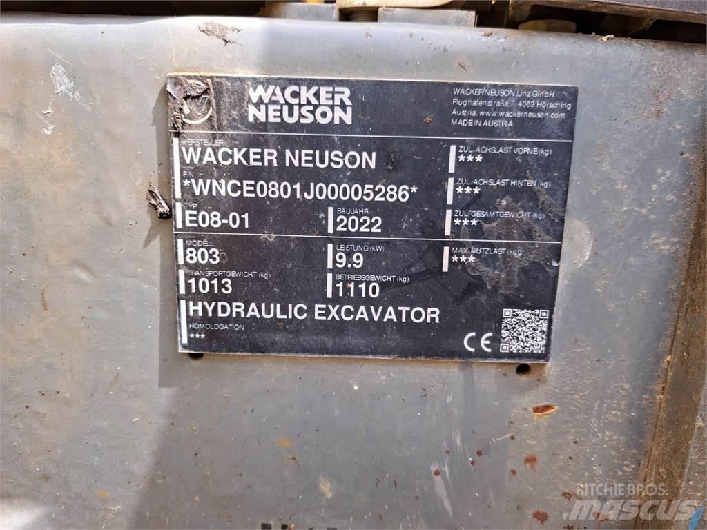 Wacker Neuson 803 Koparki gąsienicowe