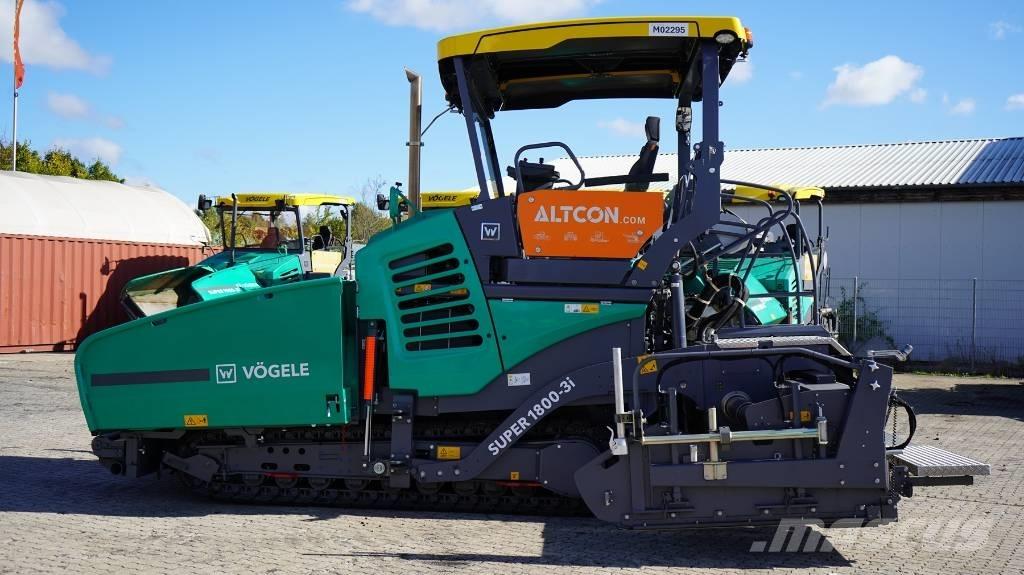 Vögele SUPER 1800-3I Rozściełacze do asfaltu
