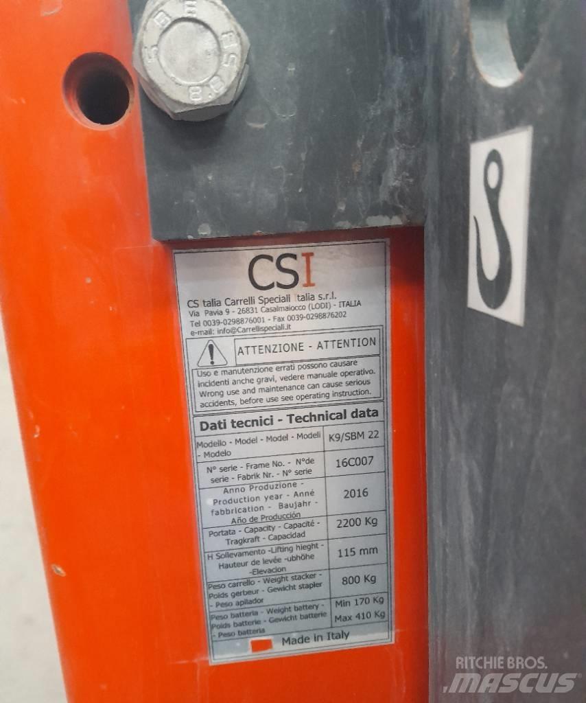 CSI k9 Wózki widłowe unoszące