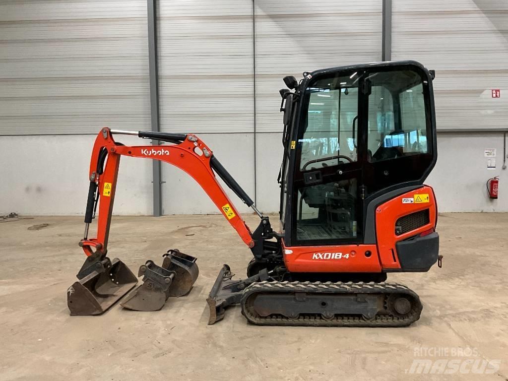 Kubota KX 018-4 Minikoparki