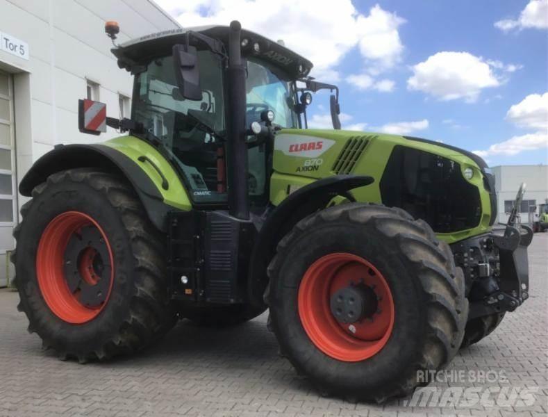 CLAAS AXION 870 Ciągniki rolnicze