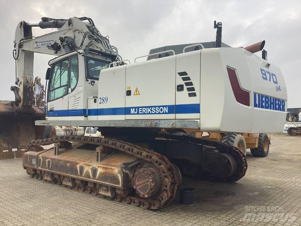 Liebherr R970 SME Koparki gąsienicowe