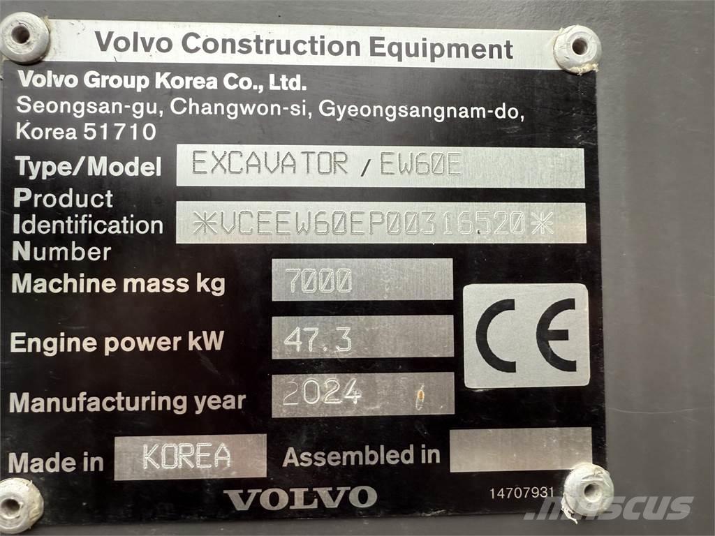 Volvo EW60 E Koparki kołowe