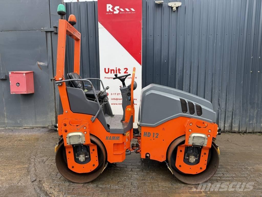 Hamm HD 12 3t Roller Walce dwubębnowe