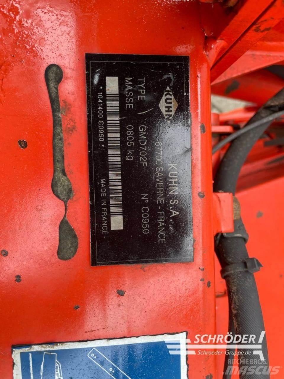 Kuhn GMD 702 F Kosiarki
