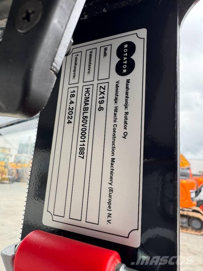 Hitachi ZX 19-6 CR Minikoparki