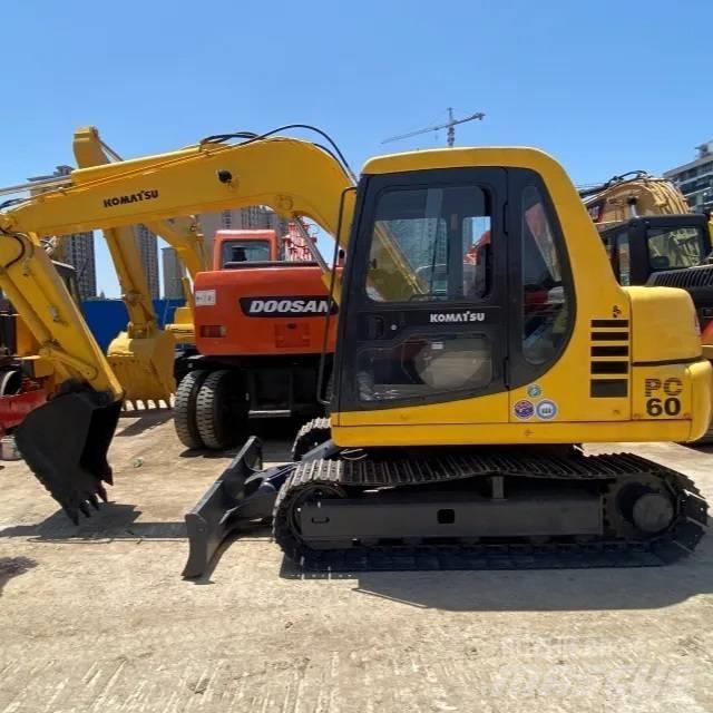 Komatsu PC60-7 Koparki gąsienicowe