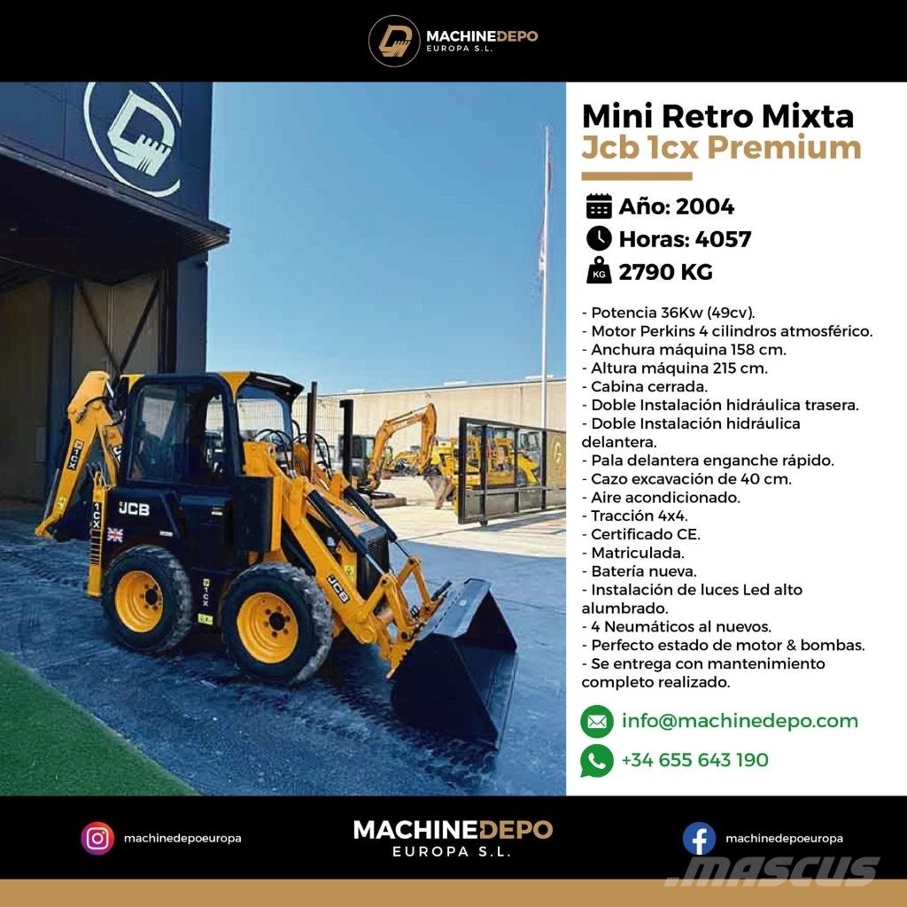 JCB 1 CX Koparko-ładowarki
