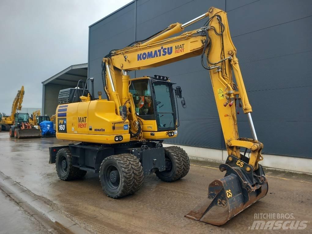 Komatsu PW160-11E0 Koparki kołowe