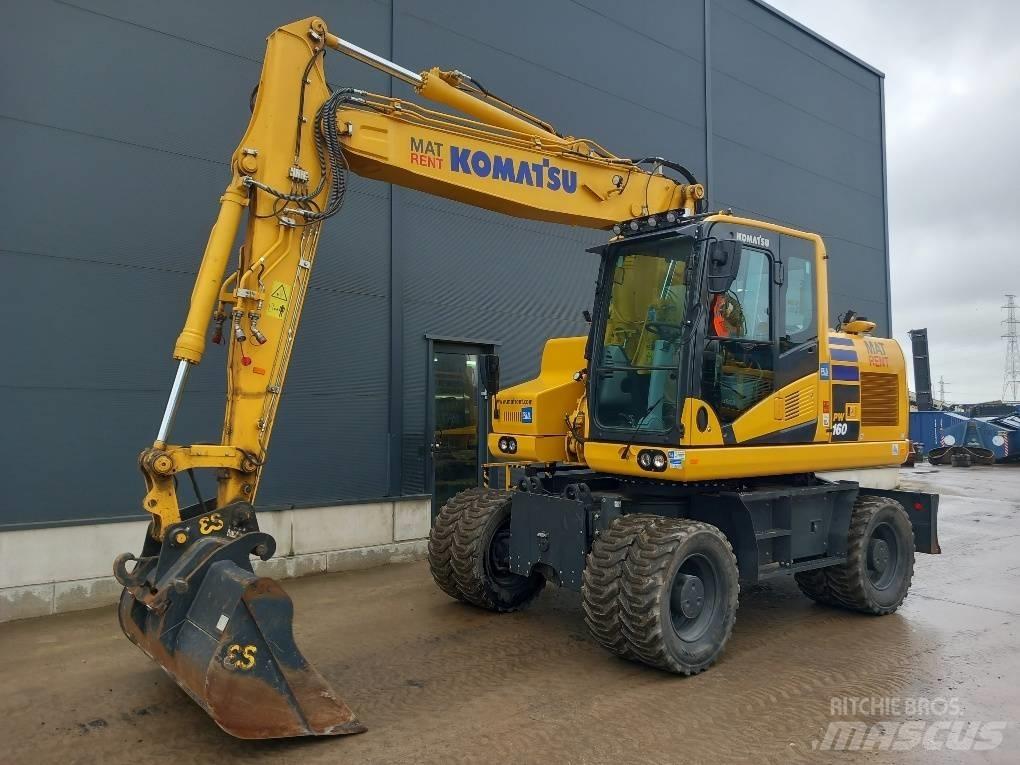 Komatsu PW160-11E0 Koparki kołowe