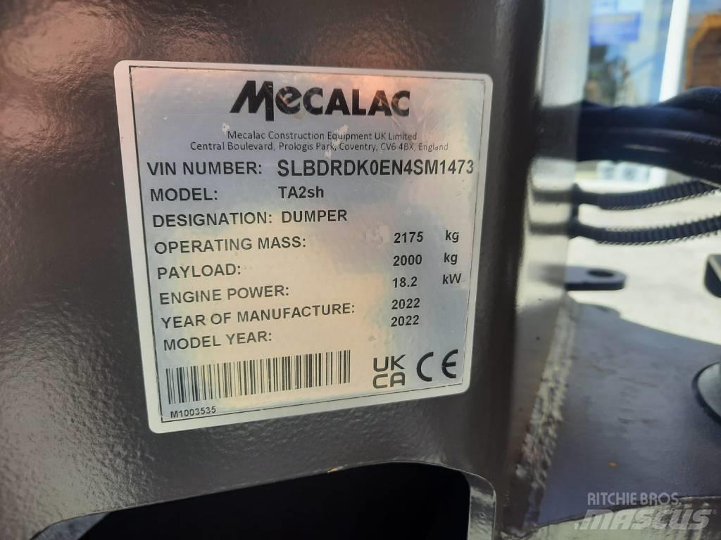 Mecalac TA2SH Wozidła kolebkowe