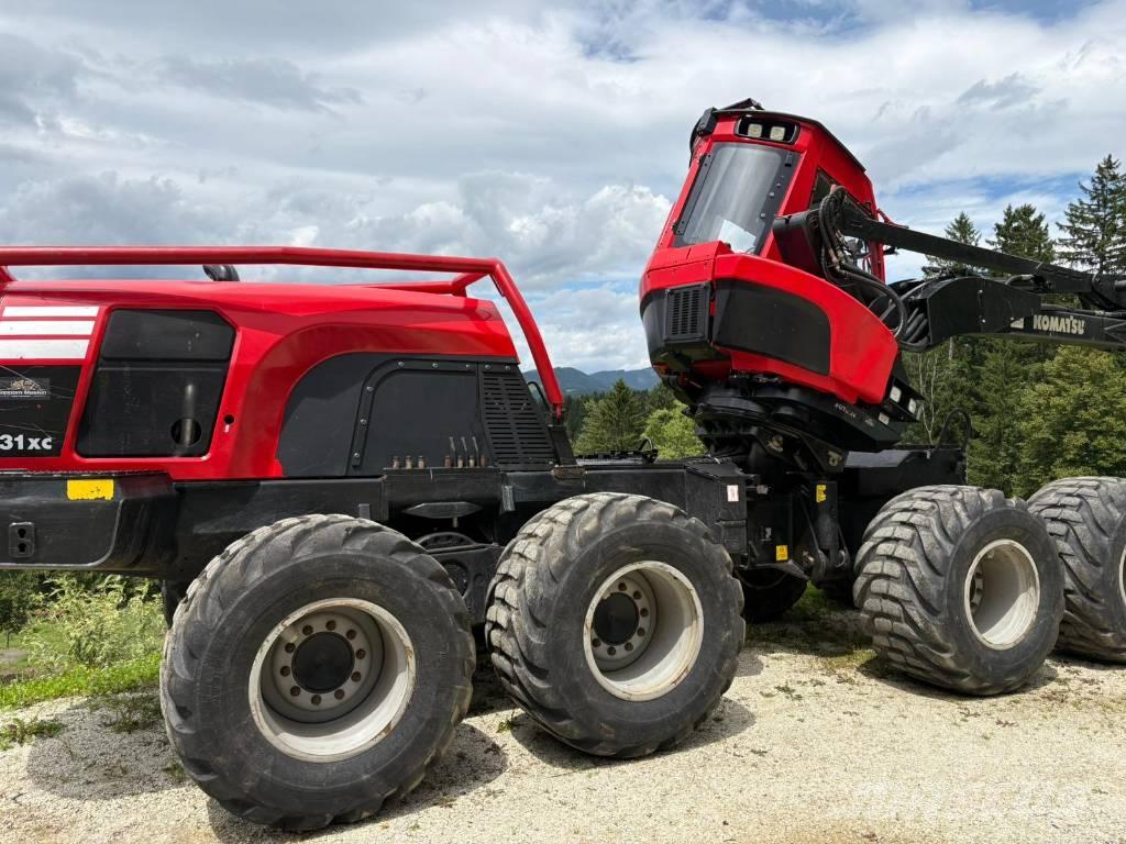 Komatsu 931xc Harwestery