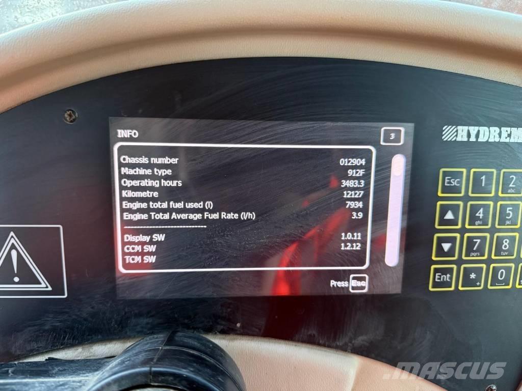 Hydrema 912 F Wozidła przegubowe