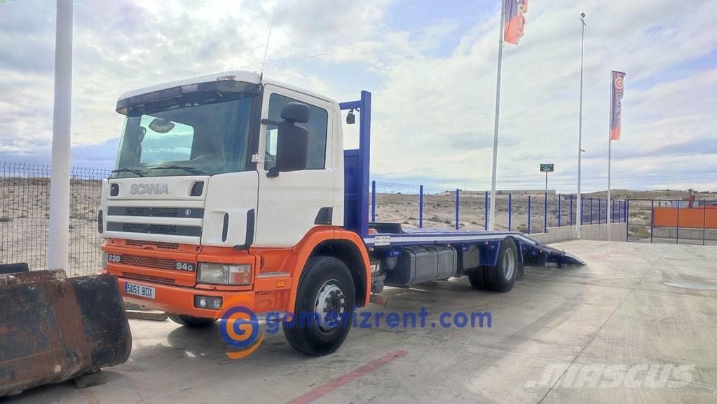 Scania P 220 Ciężarówki typu Platforma / Skrzynia