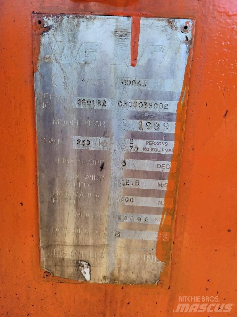 JLG 600 AJ Podnośniki teleskopowe