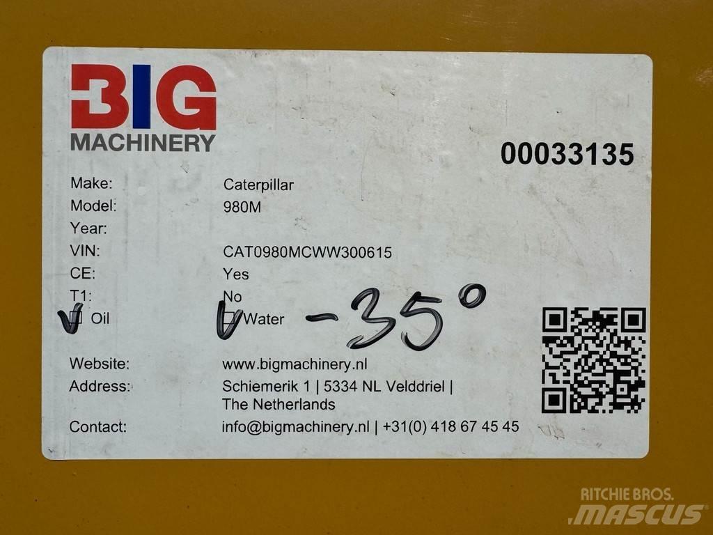CAT 980M Ładowarki kołowe