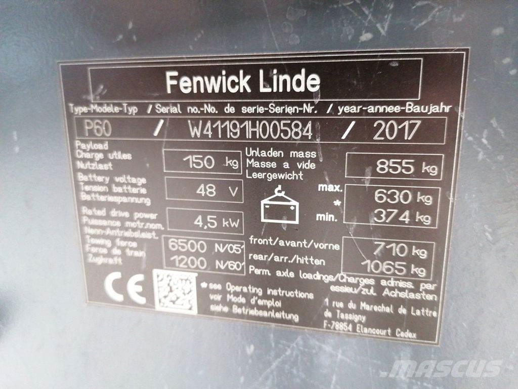 Linde P60 Ciągniki siodłowe