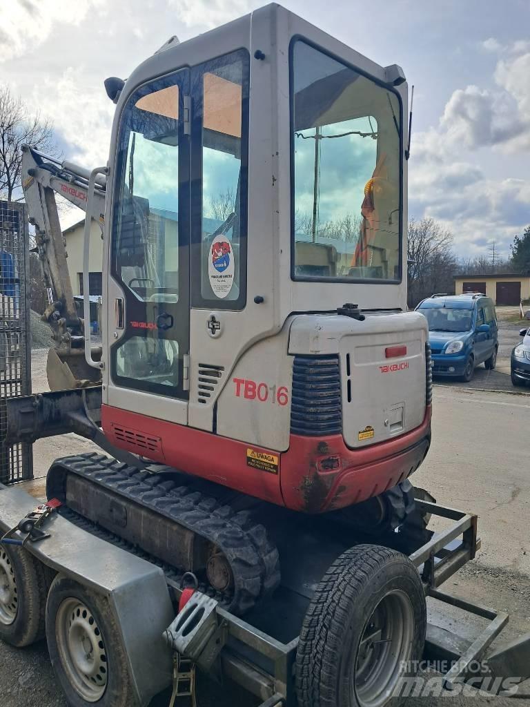 Takeuchi TB016 Minikoparki